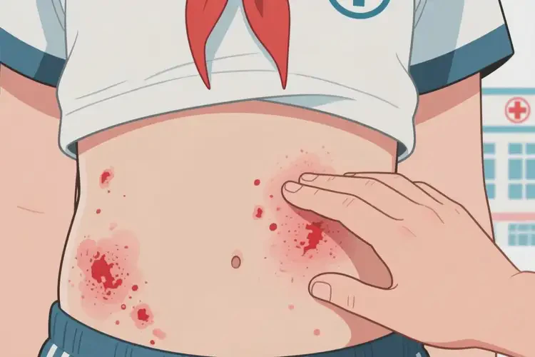 小學(xué)生肚子上出濕疹可不可以徹底自愈(圖4)