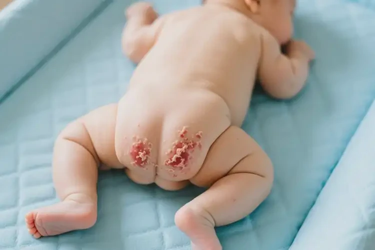 小孩屁股容易長濕疹不管它會自己好嗎(圖3)