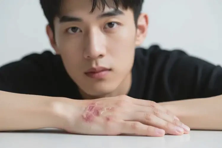 男生手上起濕疹能靠自己自愈嗎(圖2)