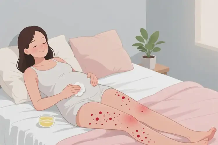 孕婦大腿上經(jīng)常起濕疹能靠自己自愈嗎(圖3)