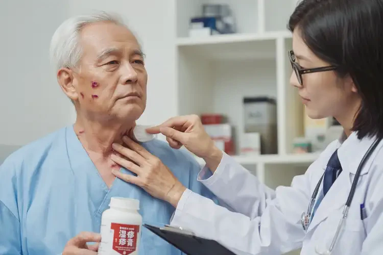 高齡老人脖子容易起濕疹能夠徹底治愈嗎(圖4)