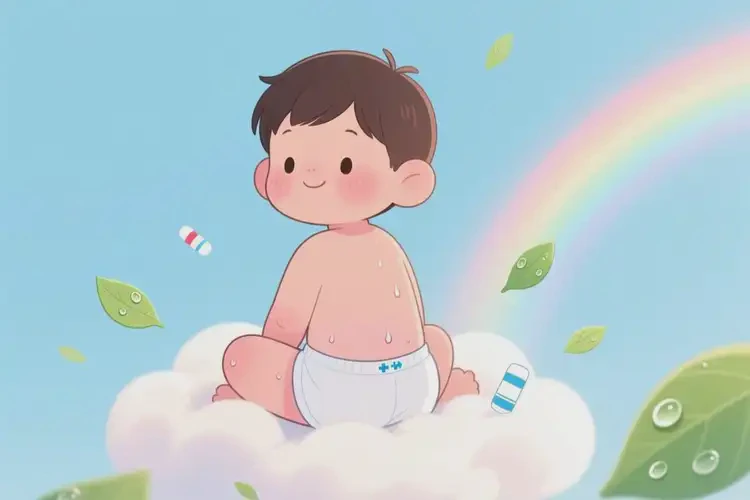 小孩屁股偶爾長濕疹可不可以徹底自愈(圖4)