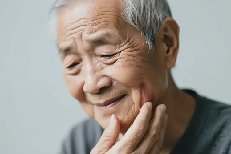 高齡老人面部經(jīng)常長濕疹不管它會自己好嗎(圖2)