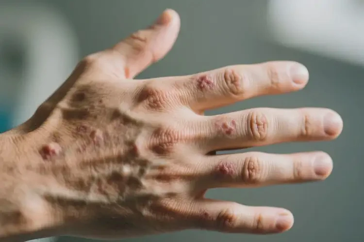 男人手上偶爾起濕疹能徹底自愈嗎(圖4)