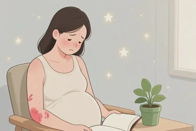 孕婦身上起濕疹可以徹底自愈嗎(圖1)