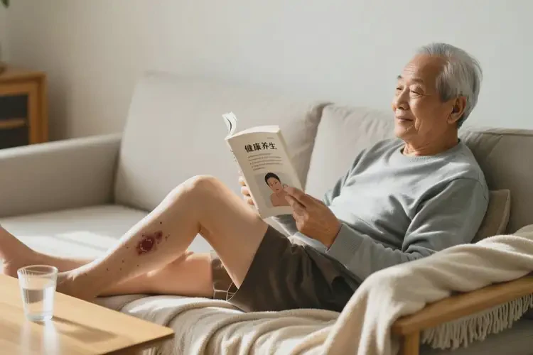 高齡老人大腿偶爾起濕疹不管它會自己自愈嗎(圖3)