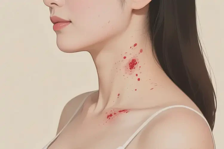 孕婦脖子上容易起濕疹不管它會自己自愈嗎(圖4)