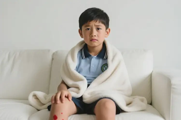 中學(xué)生全身偶爾長濕疹不管它會自己痊愈嗎(圖1)