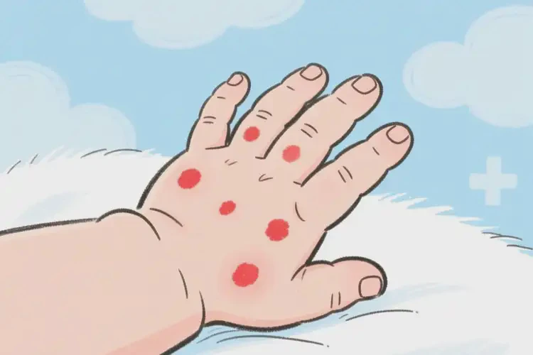 嬰幼兒手上出濕疹不管它會自己好嗎(圖2)