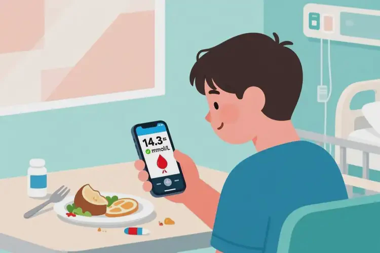年轻人晚餐血糖14点3是怎么回事(图2)