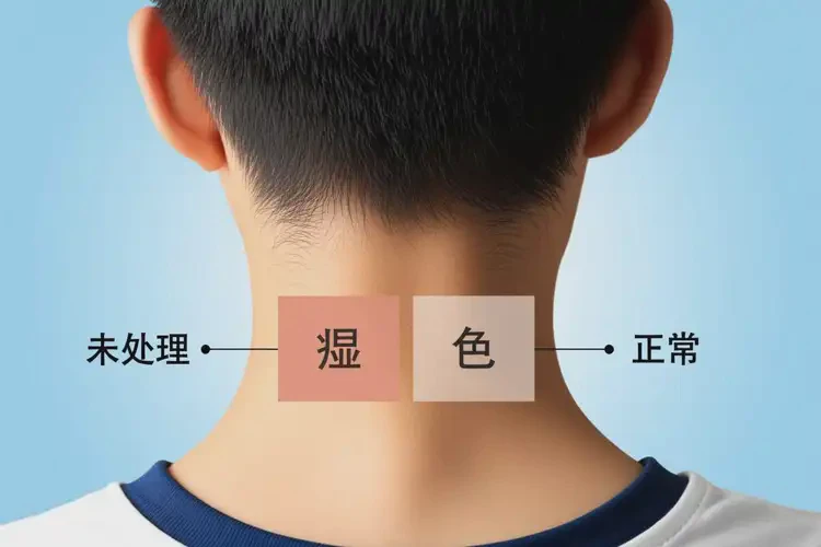 中学生脖子容易起湿疹不管它会自己自愈吗(图3)
