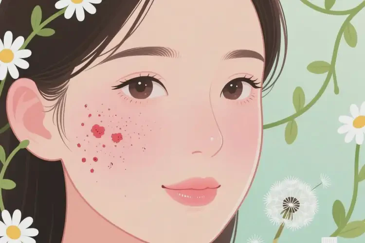 女人臉上經(jīng)常起濕疹不管它會自己好嗎(圖4)