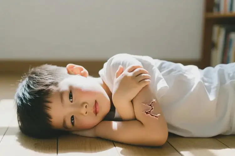 兒童手臂長(zhǎng)濕疹能徹底自愈嗎(圖3)