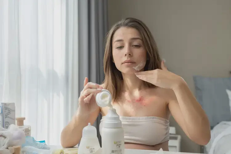 哺乳期妈妈面部有湿疹能不能彻底自愈(图4)