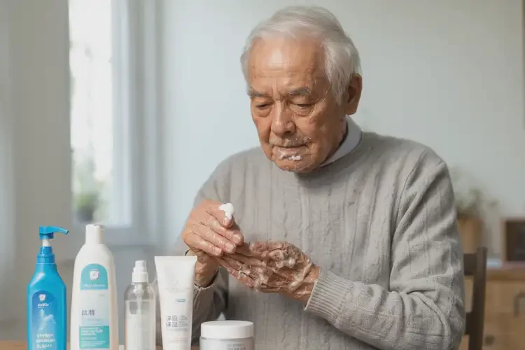 老人手上經(jīng)常起濕疹能夠徹底治愈嗎(圖2)