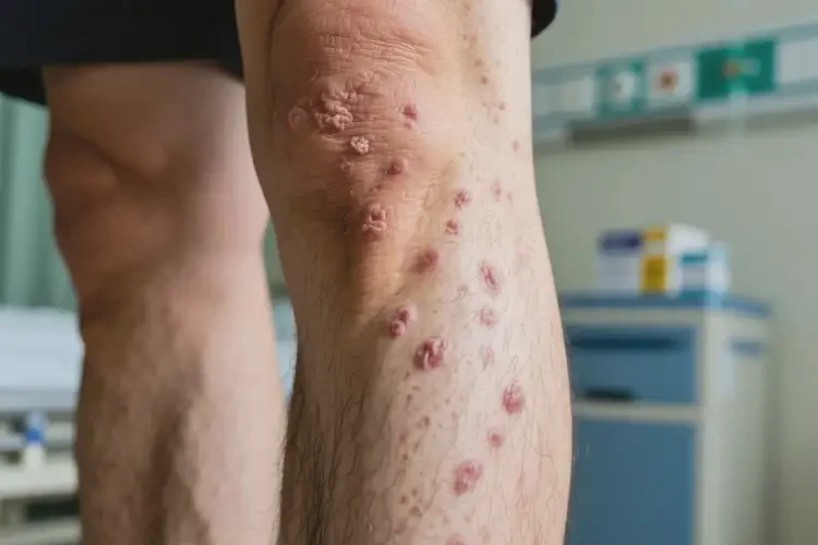 男人小腿偶爾起濕疹可不可以徹底自愈(圖4)