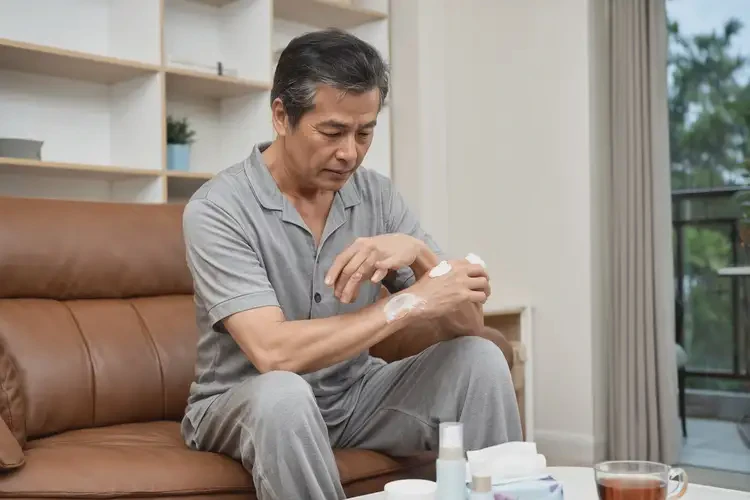 男人身上經(jīng)常長濕疹能徹底自愈嗎(圖2)