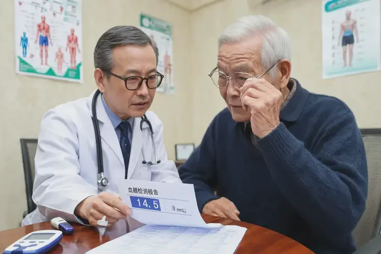 中老年人空腹血糖14(图1)