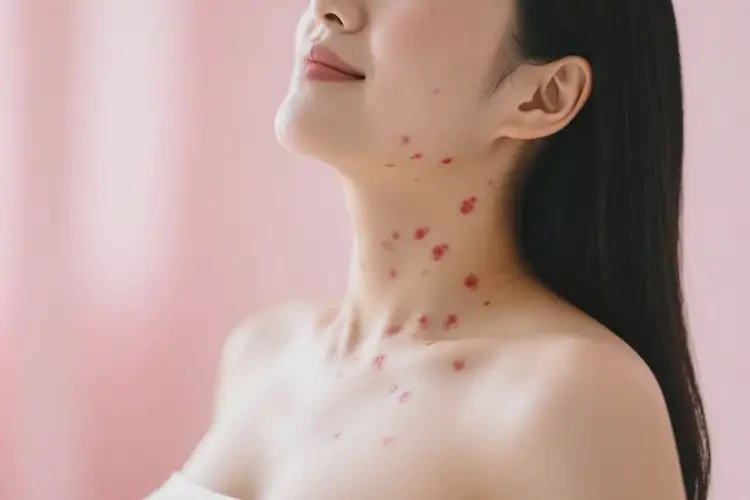 产妇脖子上有湿疹可不可以彻底自愈(图2)