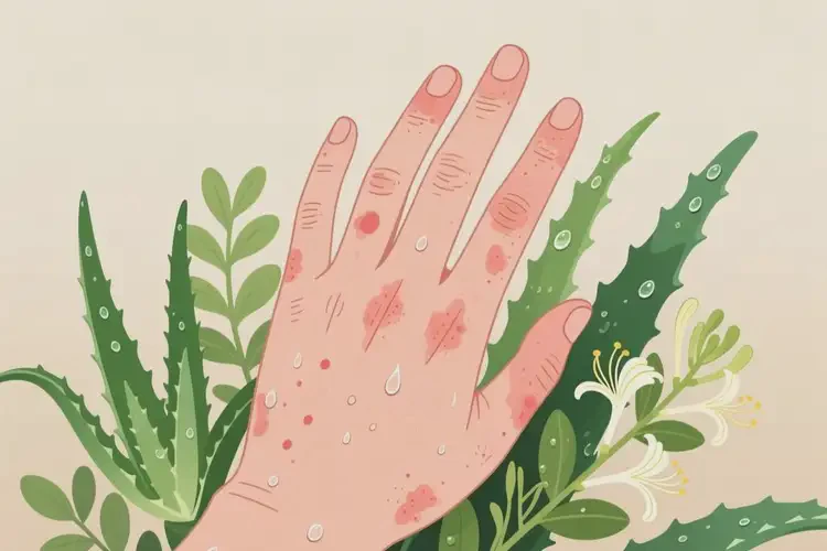 女性手上容易長(zhǎng)濕疹不管它會(huì)自己痊愈嗎(圖4)