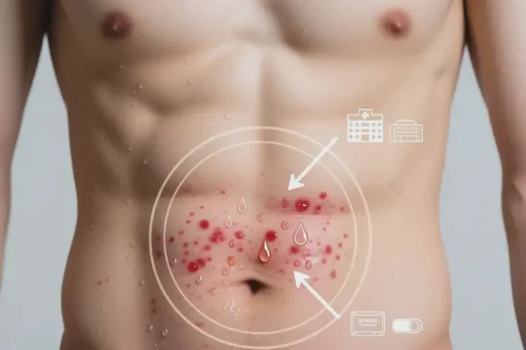 男人肚子容易長濕疹可以徹底自愈嗎(圖4)