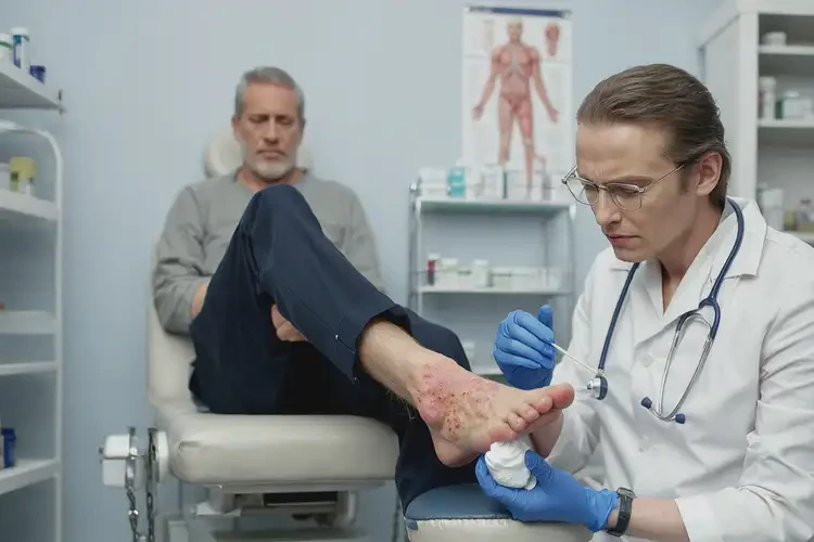 男生腳上有濕疹不管它會自己自愈嗎(圖3)