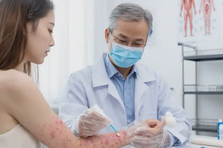 大學(xué)生屁股上起濕疹不管它會自己痊愈嗎(圖3)