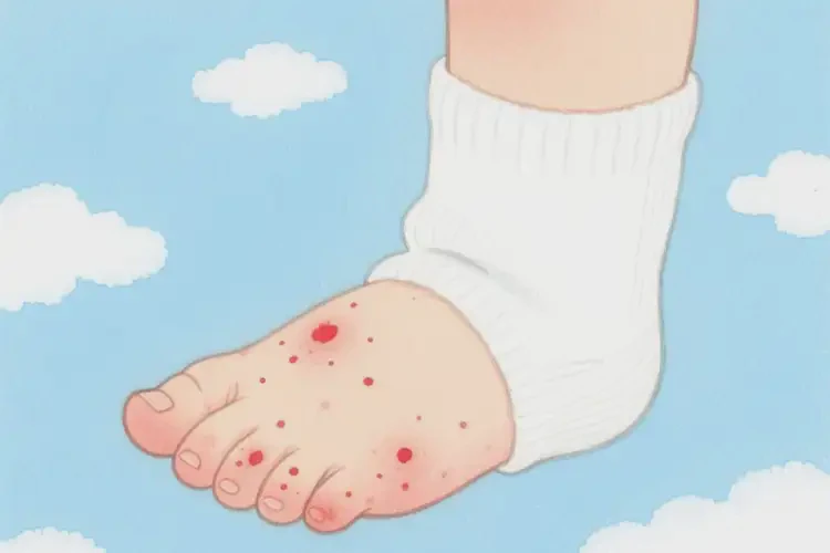 幼兒腳上出濕疹不管它會(huì)自己好嗎(圖4)