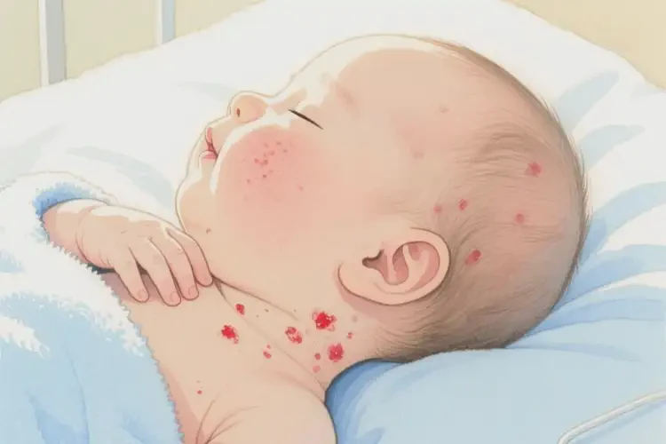 幼儿脖子偶尔长湿疹不管它会自己痊愈吗(图4)