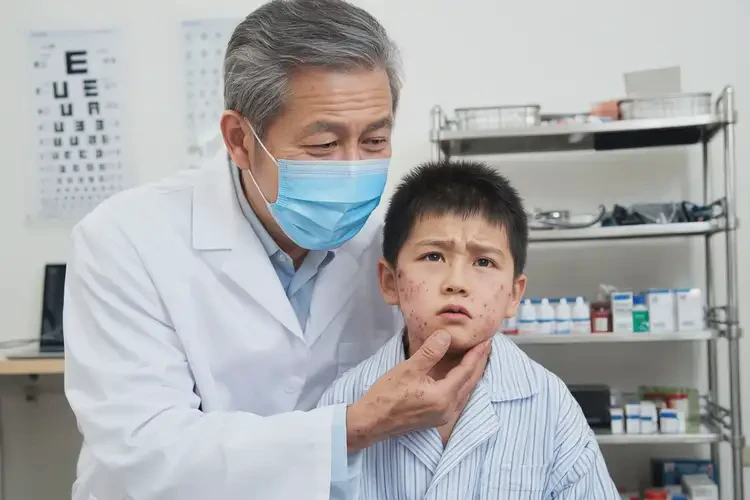 兒童臉上經(jīng)常長濕疹不管它會自己好嗎(圖3)