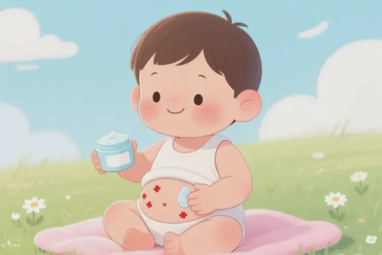 兒童肚子容易起濕疹不管它會(huì)自己好嗎(圖4)