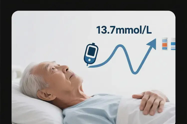 老年人睡前血糖13點(diǎn)7意味著什么(圖1)