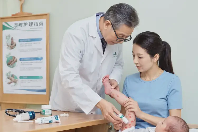 新生兒脖子上容易起濕疹能靠自己自愈嗎(圖2)