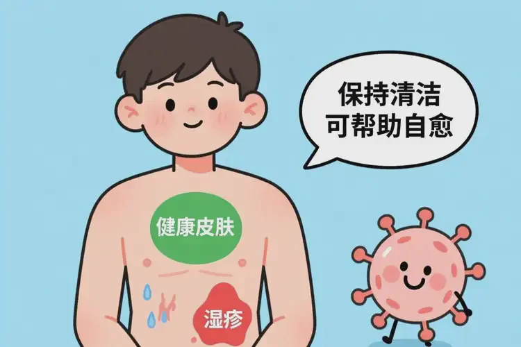 男生肚子經(jīng)常長(zhǎng)濕疹不管它會(huì)自己好嗎(圖3)