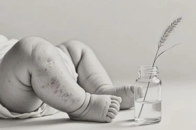 新生兒大腿容易長(zhǎng)濕疹能靠自己自愈嗎(圖1)