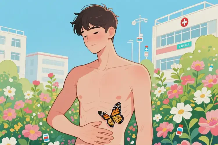 青年人肚子上有濕疹可不可以徹底自愈(圖2)