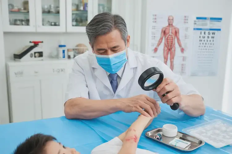 孩子屁股上有濕疹能夠徹底治愈嗎(圖3)