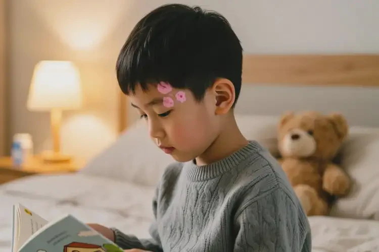 小學生面部偶爾長濕疹可不可以徹底自愈(圖2)