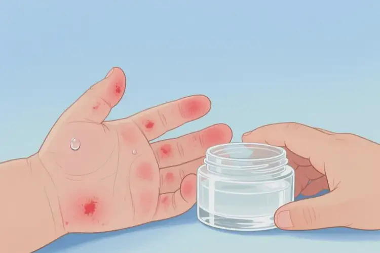 兒童手上起濕疹不管它會(huì)自己好嗎(圖4)