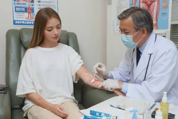 女人四肢經(jīng)常起濕疹不管它會(huì)自己自愈嗎(圖3)