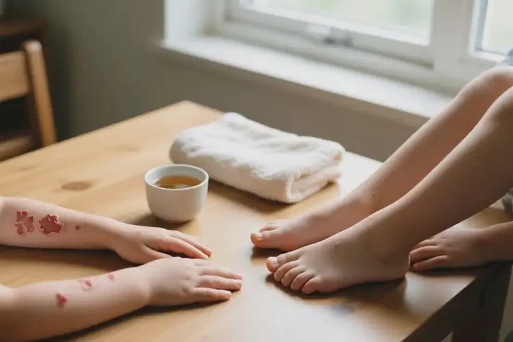 小孩四肢起濕疹可不可以徹底自愈(圖2)