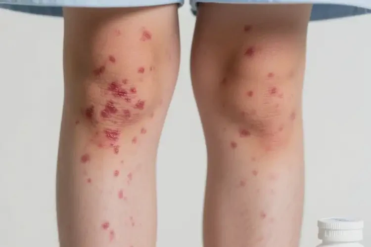 青年人小腿上出現(xiàn)濕疹不管它會(huì)自己痊愈嗎(圖4)