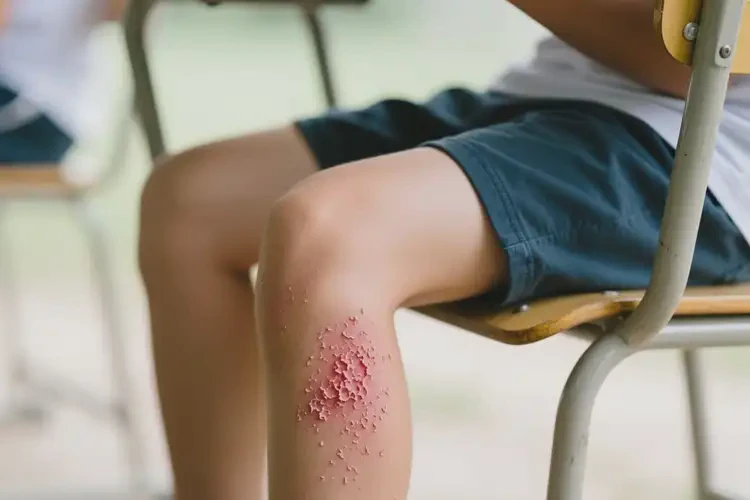 中学生大腿上出现湿疹能不能彻底自愈(图3)