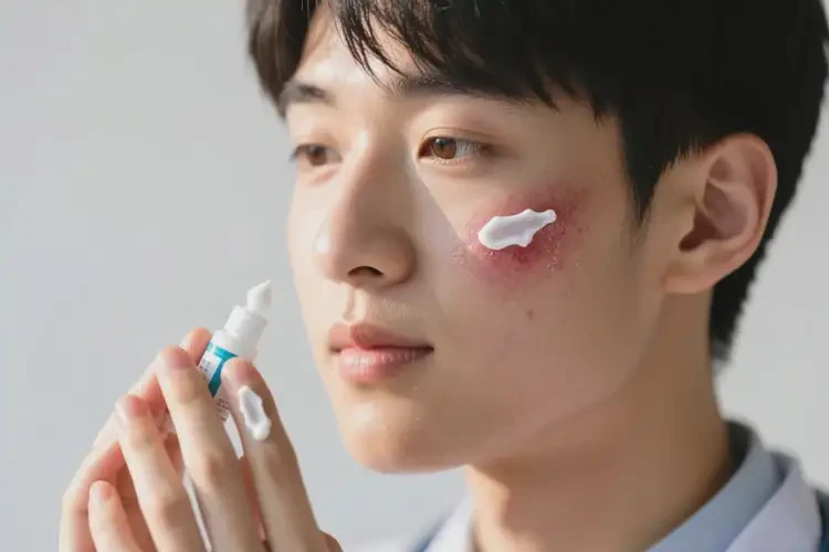 大學(xué)生面部經(jīng)常起濕疹能夠徹底治愈嗎(圖1)