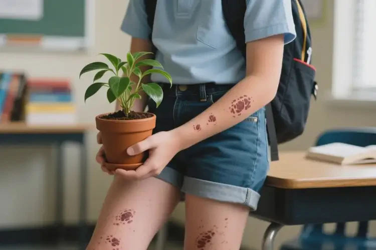 中學(xué)生四肢容易長濕疹不管它會(huì)自己痊愈嗎(圖2)