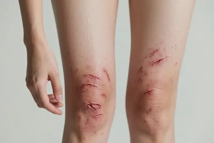 女性四肢經常起濕疹不管它會自己痊愈嗎(圖1)