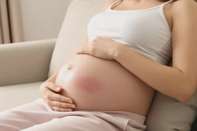 孕婦肚子上出現(xiàn)濕疹不管它會(huì)自己自愈嗎(圖3)