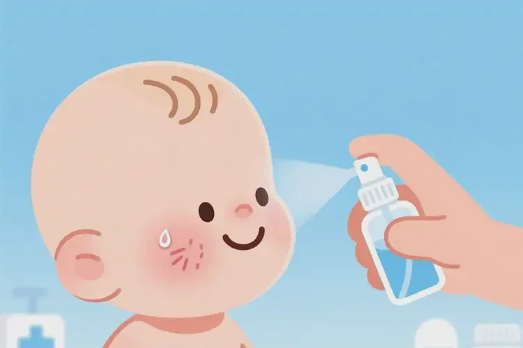 小兒面部出現(xiàn)濕疹能夠徹底治愈嗎(圖4)