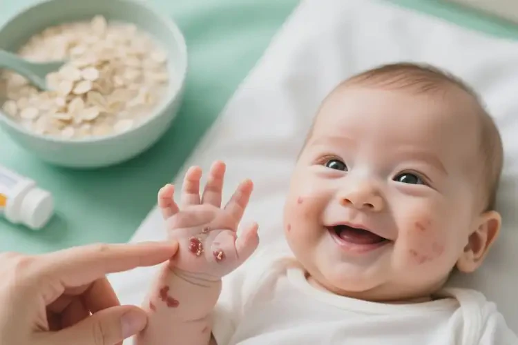 嬰幼兒身上出現(xiàn)濕疹能夠徹底治愈嗎(圖3)