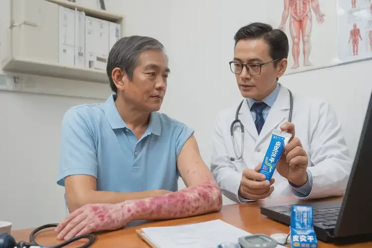 男性手臂出濕疹能靠自己自愈嗎(圖2)